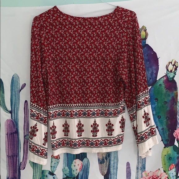 patterned blouse - Picture 3 of 3